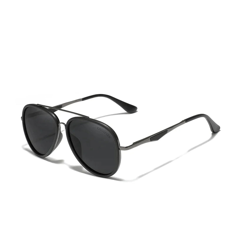 Óculos de sol masculino kingseven classic com lente polarizada